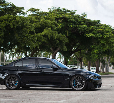 Фото дисков HRE P204 на BMW 3/M3 (F3x/F80)