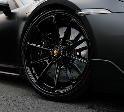 Фото дисков Vossen RS92 на Porsche 911 VIII