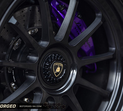 Фото дисков BC Forged TD01 на Lamborghini Huracan