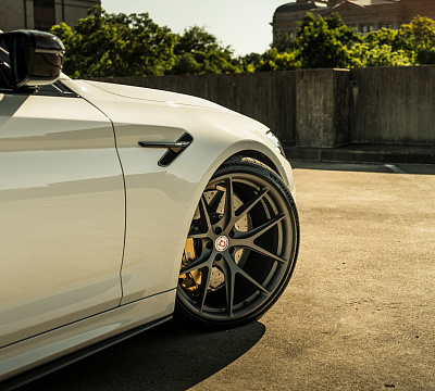 Фото дисков HRE P101 на BMW 5/M5 (G30/F90)