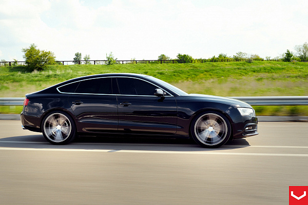 Фото дисков Vossen CV5 Алмазная проточка на Audi A/S/RS 5 (8T)
