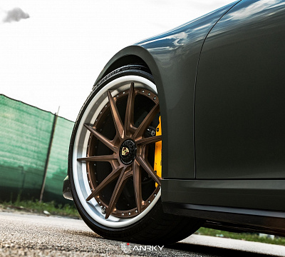 Фото дисков Anrky AN33 на Porsche 911 VIII