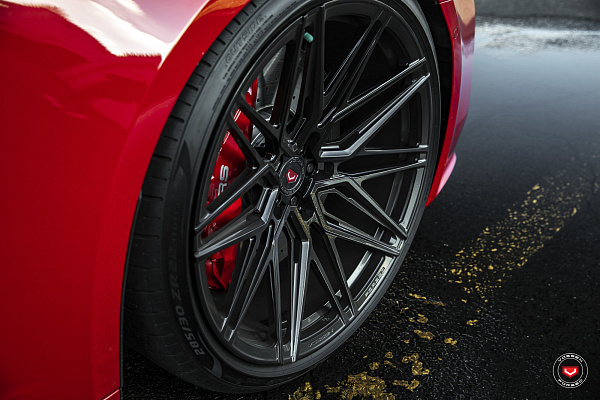 Фото дисков Vossen EVO-5R Черный глянец на Audi A/RS 6 (C8)