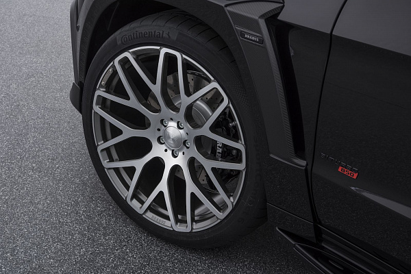 Фото дисков BRABUS Monoblock Y (Platinum Edition) Сатиновый лак на Mercedes-Benz GLS (X166)