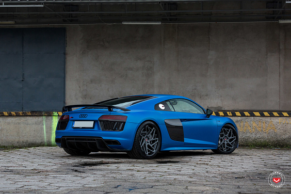 Фото дисков Vossen CG-209T (3-Piece) Сатиновый графит на Audi R8 (4S)