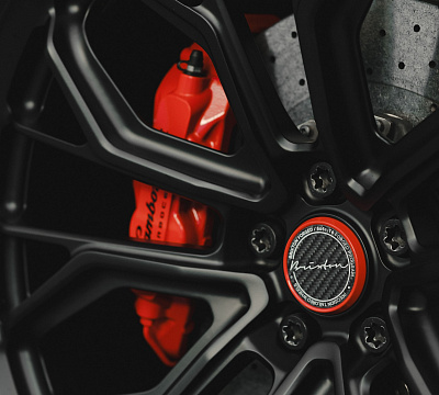 Фото дисков Brixton Forged PF10-RS на Lamborghini Aventador