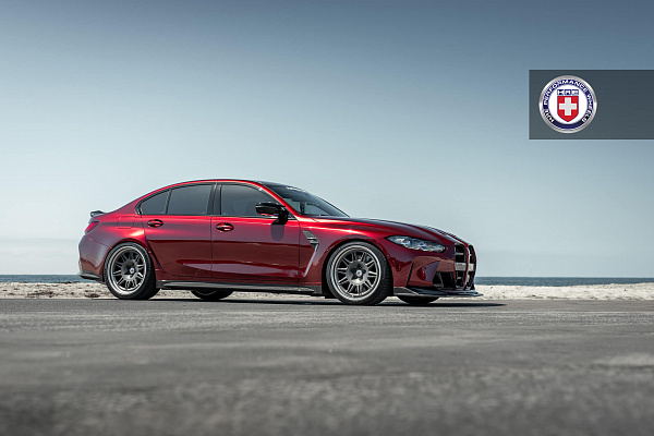 Фото дисков HRE 528 Сатиновый графит на BMW 3/M3 (G2x/G80)