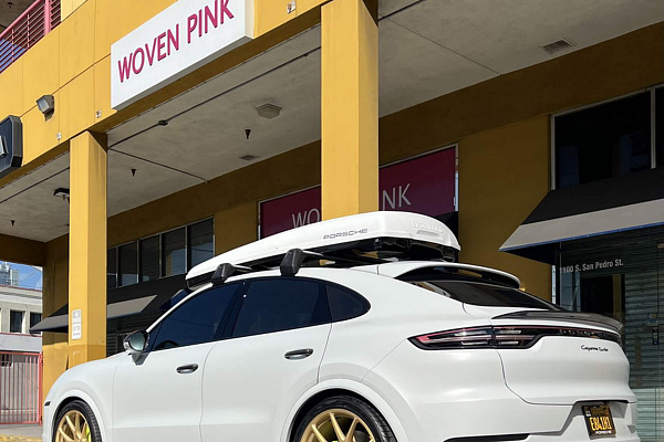 Фото дисков HRE 521M Сатиновое золото на Porsche Cayenne III