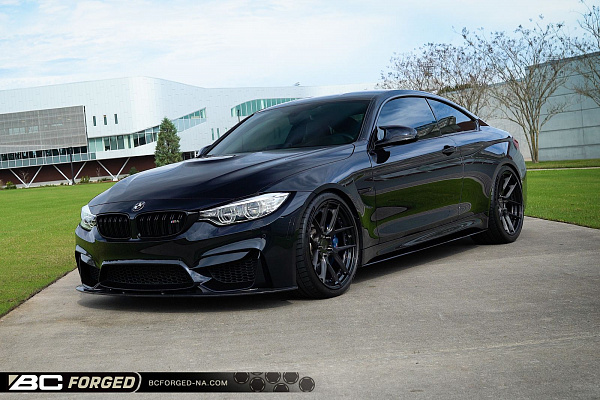 Фото дисков BC Forged HCS02 Глянцевый темный лак на BMW 4/M4 (F32/F82)