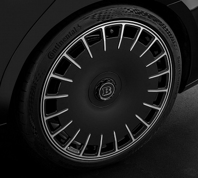Фото дисков BRABUS Monoblock ZM (Platinum Edition) на Mercedes-Benz S-Class (W223)