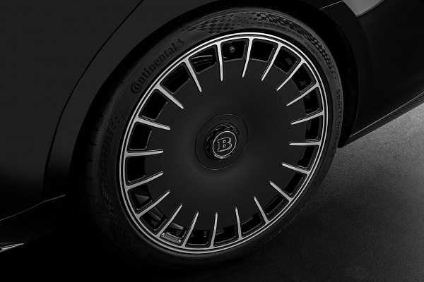 Фото дисков BRABUS Monoblock ZM (Platinum Edition) Черный глянец на Mercedes-Benz S-Class (W223)