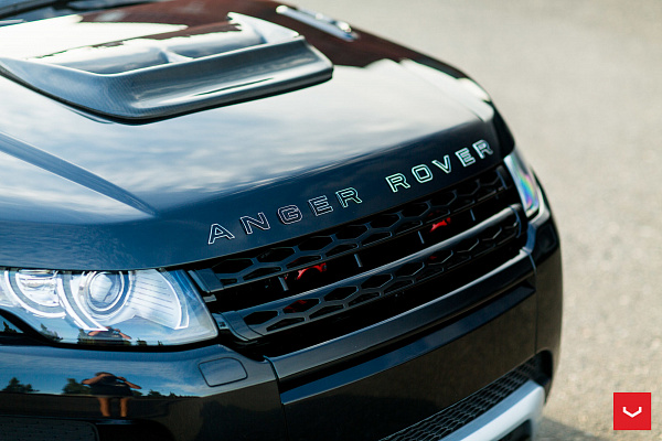 Фото дисков Vossen CVT Серебро на Land Rover Range Rover Evoque I