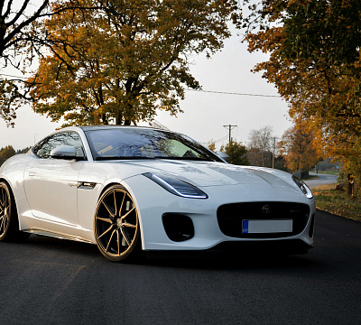 Фото дисков Vossen HF-3 на Jaguar F-Type
