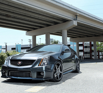 Фото дисков Vossen CV3 на Cadillac CTS II