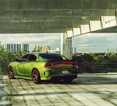 Фото дисков Vossen HF-5 на Dodge Charger VII