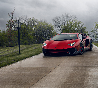 Фото дисков Vossen S21-01 на Lamborghini Aventador