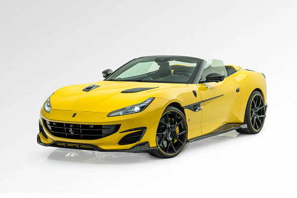 Фото дисков Mansory YT.5 Черный глянец на Ferrari Portofino