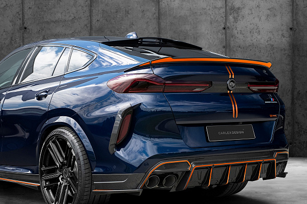 Фото дисков Carlex Design G-Falcon Черный глянец на BMW X6/X6 M (G06/F96)