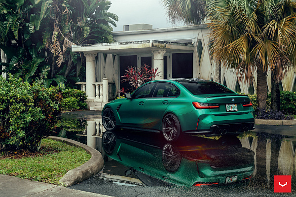 Фото дисков Vossen HF-1 Сатиновый графит на BMW 3/M3 (G2x/G80)