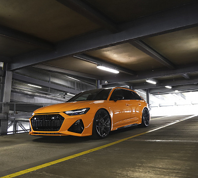 Фото дисков Vossen EVO-4R на Audi A/RS 6 (C8)