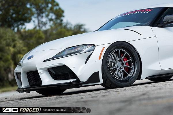 Фото дисков BC Forged LE10 // MLE10 Матовый графит на Toyota Supra A90