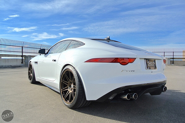 Фото дисков HRE 301M Глянцевая бронза на Jaguar F-Type