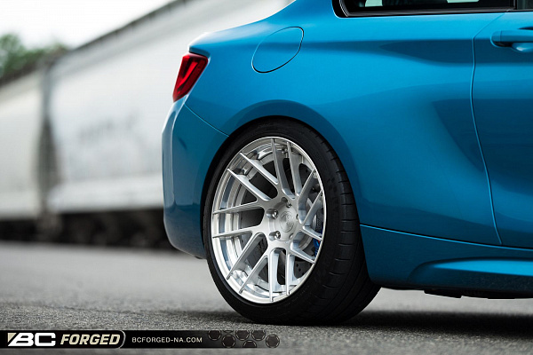 Фото дисков BC Forged HCA214 Глянцевый лак на BMW 2/M2 (F22/F87)