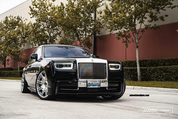 Фото дисков NOVITEC SP2 Глянцевый тонированный лак на Rolls-Royce Phantom