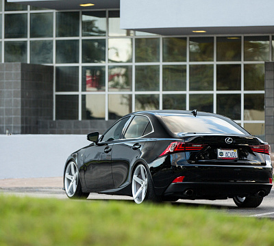 Фото дисков Vossen CV3 на Lexus IS II