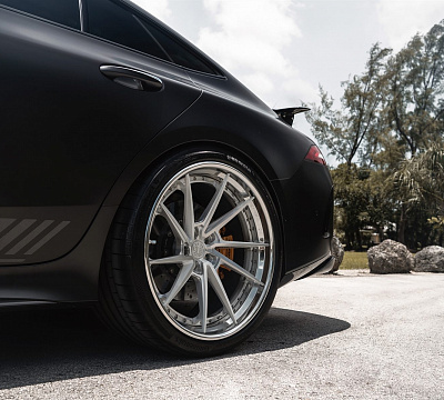 Фото дисков Anrky AN28 на Mercedes-Benz AMG GT I