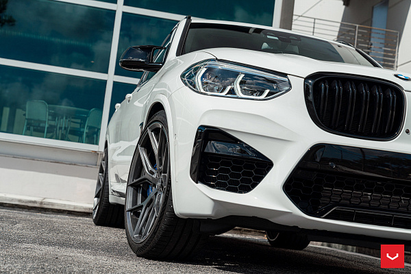 Фото дисков Vossen HF-5 Сатиновый графит на BMW X3/X3 M (G01/F97)