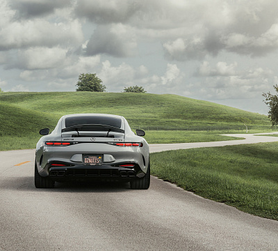 Фото дисков Vossen HF-7 на Mercedes-Benz AMG GT II