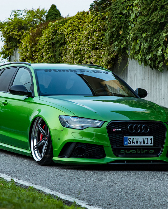 Фото дисков S17-03 (3-Piece) Глянцевый темный лак на Audi A/RS 6 (C7)