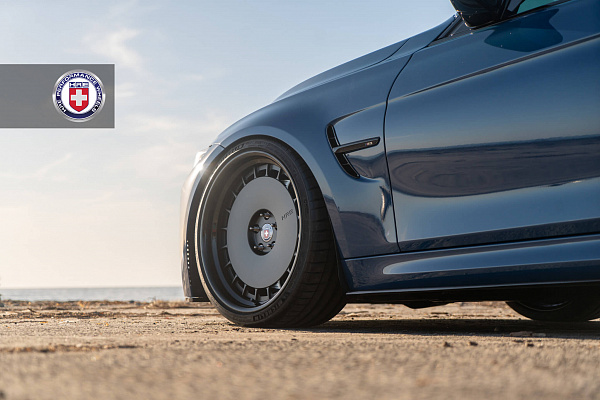 Фото дисков HRE 935 Черный сатин на BMW 3/M3 (F3x/F80)