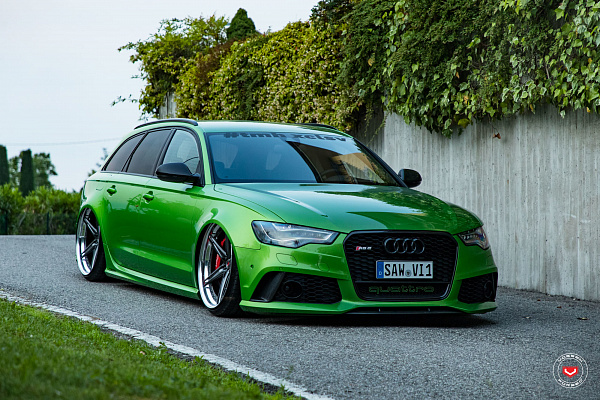 Фото дисков Vossen S17-03 (3-Piece) Глянцевый темный лак на Audi A/RS 6 (C7)