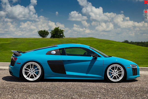 Фото дисков Anrky AN34 Белый сатин на Audi R8 (4S)