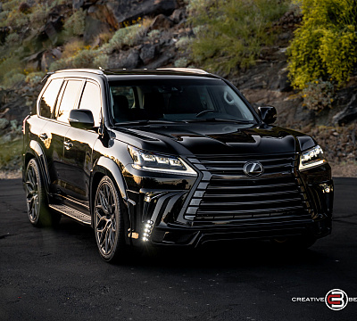Фото дисков Vossen HF-2 на Lexus LX III