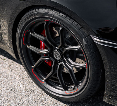 Фото дисков Brixton Forged CM5-RS на Porsche 911 VIII