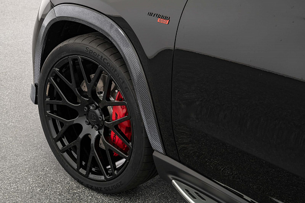 Фото дисков BRABUS Monoblock Y (Platinum Edition) Черный глянец на Mercedes-Benz GLE II