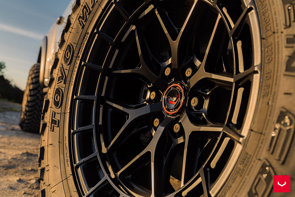 Фото дисков Vossen HFX-1 (6-Lug) Черный сатин на Ford F-150 XIV