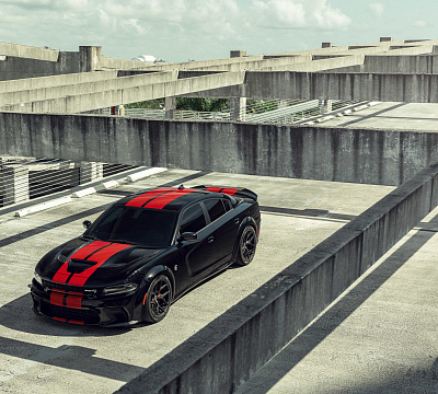 Фото дисков Vossen HF-5 на Dodge Charger VII