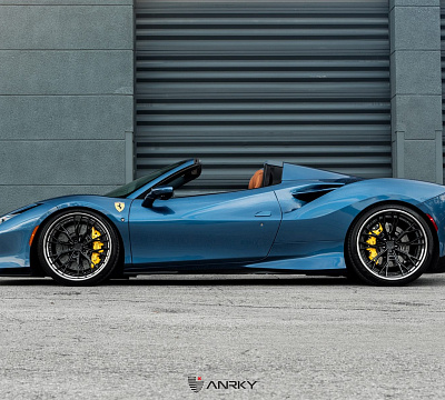 Фото дисков Anrky S3-X5 на Ferrari F8