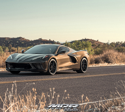 Фото дисков MRR M755 на Chevrolet Corvette C8