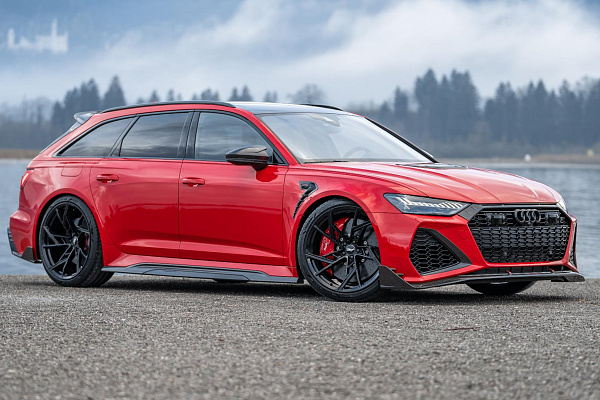 Фото дисков ABT RS7-LE Черный глянец на Audi A/RS 6 (C8)