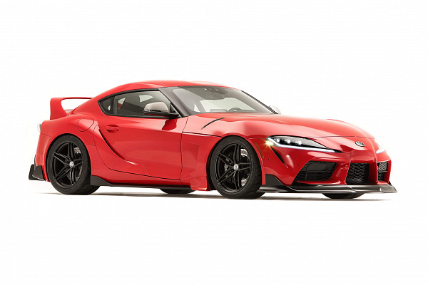 Фото дисков HRE P107SC Черный сатин на Toyota Supra A90