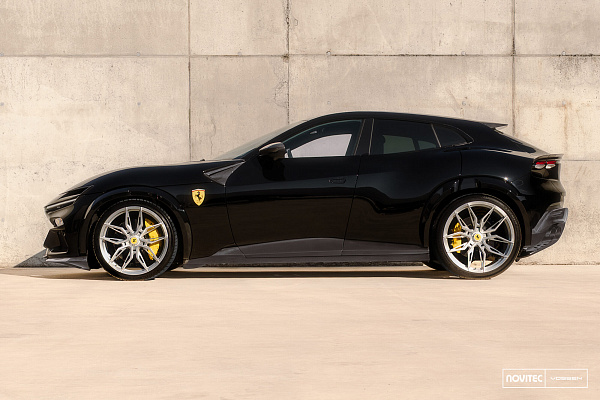 Фото дисков NOVITEC NF11 Глянцевый лак на Ferrari Purosangue