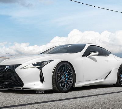 Фото дисков Strasse Wheels SV10M Deep Concave Duoblock на Lexus LC 500