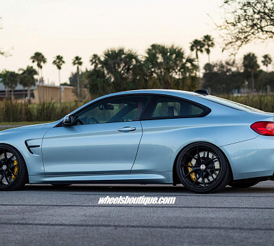Фото дисков HRE P101 на BMW 4/M4 (F32/F82)