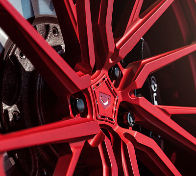 Фото дисков Vossen M-X4T на Lexus LC 500
