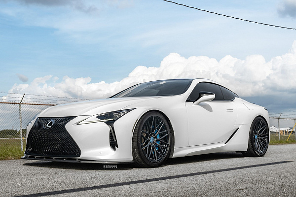 Фото дисков Strasse Wheels SV10M Deep Concave Duoblock Другой цвет на Lexus LC 500